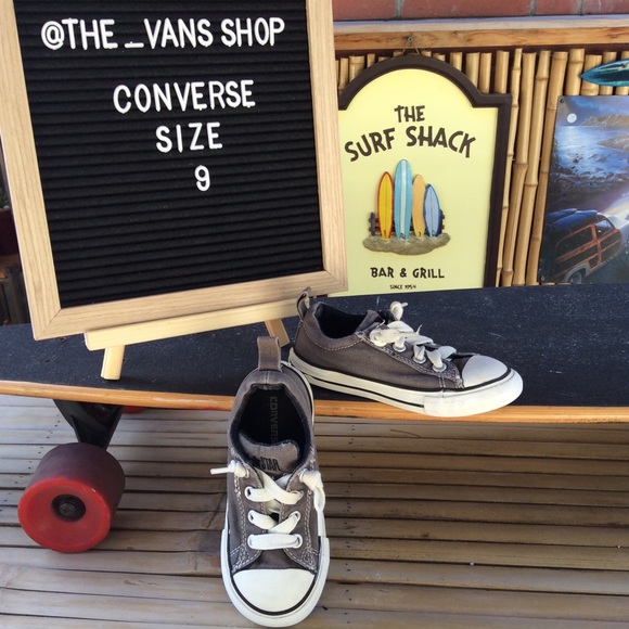 Converse Other - Converse All Star No Tie Slip On Canvas Sneakers